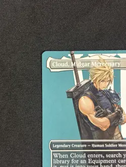 Cloud, Midgar Mercenary (Borderless) Final Fantasy Non Foil - Image 2