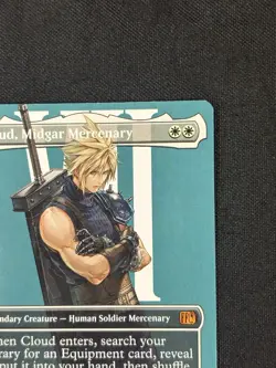 Cloud, Midgar Mercenary (Borderless) Final Fantasy Non Foil - Image 3
