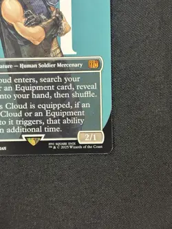 Cloud, Midgar Mercenary (Borderless) Final Fantasy Non Foil - Image 4