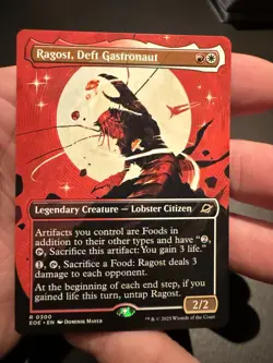 Ragost, Deft Gastronaut (Borderless) Edge of Eternities Regular 300 NM - Image 1