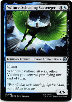 Vulture, Scheming Scavenger (FOIL) - [Marvel's Spider-Man] MTG Magic NM/M 💧💀 - Image 3