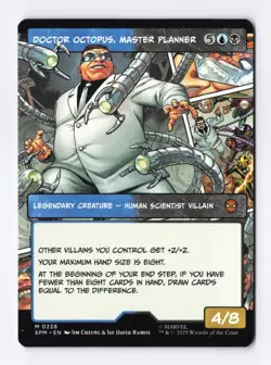 Doctor Octopus, Master Planner (Borderless) 0228 (M) MTG Marvel's Spider-Man SPM - Image 1