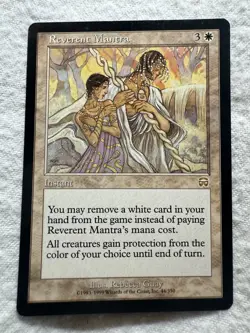 MTG - Reverent Mantra - Mercadian Masques - NM - Free Shipping! - Image 1