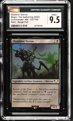 ILLUMINOR SZERAS Warhammer 40k Surge Foil CGC 9.5 Mint MTG [Nostalgium] - Image 1