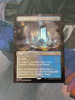 Floodfarm Verge - Borderless | 7% Off 2+ | Duskmourn | NM | MTG - Image 1