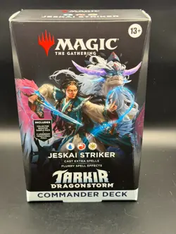 Magic the Gathering - Tarkir Dragonstorm Commander Deck - Jeskai Striker SEALED - Image 1