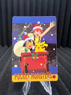 Pokemon Vintage Pocket Monsters Vending HOLO Prism Sticker Bandai 1999 Nintendo - Image 2
