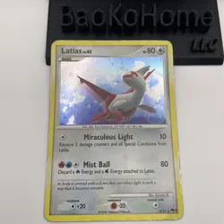 Pokemon Latias Lv.45 Rare Holo #3/17 POP 7 Promo 2008 Vintage TCG - Image 1