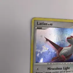 Pokemon Latias Lv.45 Rare Holo #3/17 POP 7 Promo 2008 Vintage TCG - Image 4