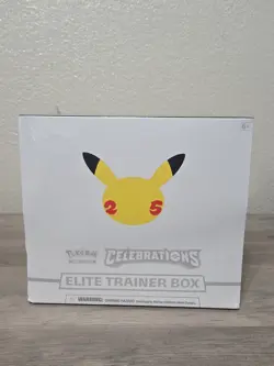 Pokemon TCG: 25th Anniversary Celebrations Elite Trainer Box (2021) 820650809439 - Image 1