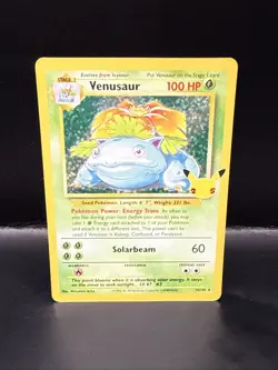 Pokemon Celebrations Venusaur 15/102 Classic Collection Holo Rare - Image 3
