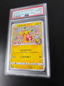 PSA 10 Pokemon Pikachu Japanese Pokemon Center 20th Anniversary Promo 224/SM-P - Image 3
