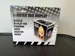New Ultra Pro Pokemon Booster Acrylic Display Box & 9-Pocket Pikachu Pro-Binder - Image 5