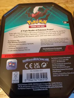 Pokemon TCG: Triple Whammy Tins Lot Of 3 , plus 6 journey together sealed - Image 3