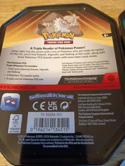 Pokemon TCG: Triple Whammy Tins Lot Of 3 , plus 6 journey together sealed - Image 4