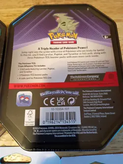 Pokemon TCG: Triple Whammy Tins Lot Of 3 , plus 6 journey together sealed - Image 5