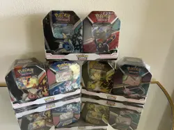 Pokemon TCG V Heroes 2-Pack Tin Bundle Set All Eevee Evolutions (Target 2023) - Image 1