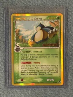 Snorlax Reverse Holo #10 Pokemon Dragon Frontiers 10/101 Mint/NM - Image 1