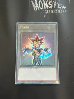 YUGIOH YAMI YUGI TOKEN ULTRA RARE YGLD-ENTKN LIMITED EDITION - Image 1