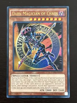 Dark Magician of Chaos YGLD-ENC02 Yugi’s Legendary Decks Unlimited Ultra Rare LP - Image 1