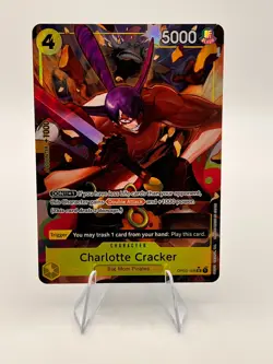 Charlotte Cracker (Alt Art) OP03-108 SR ONE PIECE Card The Best PRB-01 English - Image 1