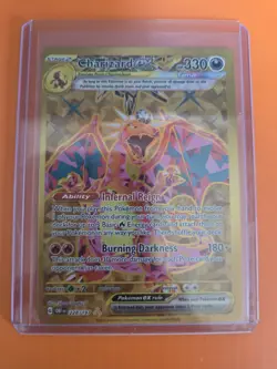 Charizard ex 228/197 Obsidian Flames Hyper Rare Holo Pokemon Card 2023 - Image 1