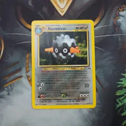 Forretress 21/75 Rare Pokemon Neo Discovery HP Heavy Played Single Card TCG WOTC - Image 1