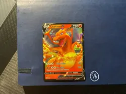 Pokemon TCG Charizard V 19/189 SWSH Darkness Ablaze Ultra Rare Card - Image 1