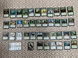 Magic the Gathering 60-card green deck MTG Excellent condition - Image 1
