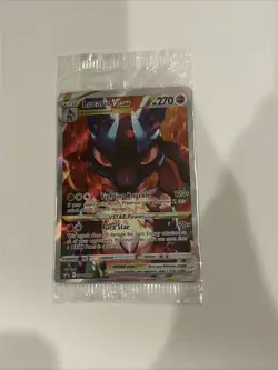 Lucario VSTAR SWSH291 SWSH: Sword & Shield Sealed Promo Card Holo Pokemon Card - Image 1