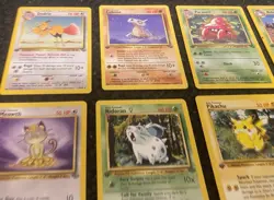 1st Edition Pokemon Card Lot Of 21 All 1st Edition - Jungle - All MINT-UNPLAYED* - Image 2