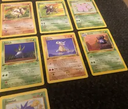 1st Edition Pokemon Card Lot Of 21 All 1st Edition - Jungle - All MINT-UNPLAYED* - Image 5