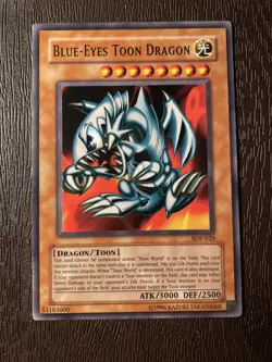 SDP-020 BLUE- EYES TOON DRAGON Common Unlimited Edition YuGiOh Card - Image 1