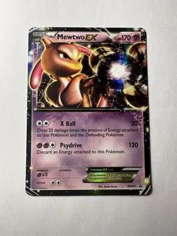 Pokemon Card Mewtwo EX BW45 Black & White Black Star Promo - Image 1