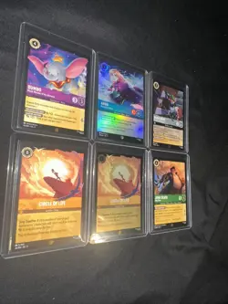 6 Disney Lorcana Fabled Cards 5 Legendary Cards And 1 Epic - Image 3