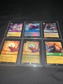 6 Disney Lorcana Fabled Cards 5 Legendary Cards And 1 Epic - Image 5