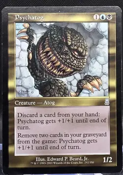 Psychatog #292 Odyssey Regular Uncommon NM - Image 1