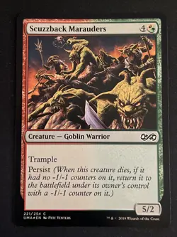 1x Foil Scuzzback Marauders (221) Ultimate Masters LP MTG Magic x1 MKE - Image 1