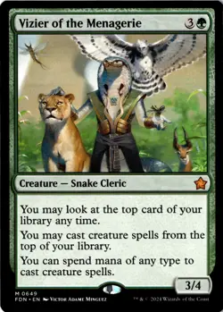 NM - Vizier of the Menagerie M Foundations 649 - Image 1