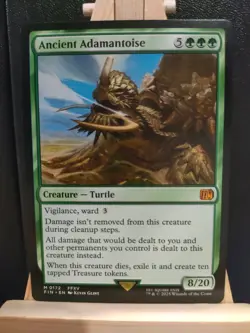 Ancient Adamantoise - Final Fantasy - Mythic - NM (see pics) MTG - Image 1
