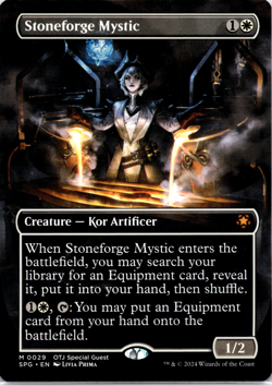 Stoneforge Mystic (Borderless) Special Guests Regular - Image 1