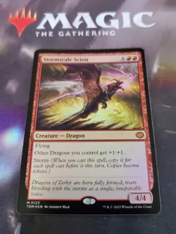 Mtg. Stormscale Scion. Foil. Tarkir: Dragonstorm. Pack Fresh - Image 1