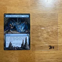 💧 Tasha's Hideous Laughter Borderless Altered Art Hand Painted AFR See Pix 311 - Image 1