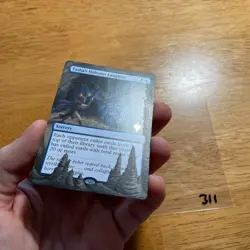 💧 Tasha's Hideous Laughter Borderless Altered Art Hand Painted AFR See Pix 311 - Image 4