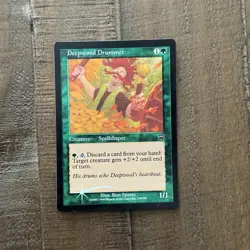 Deepwood Drummer - Foil - Mercadian Masques - NM - Non played - Image 1