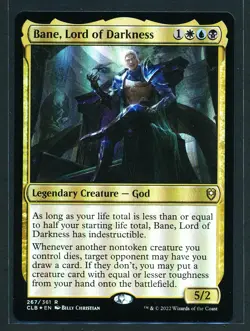 Bane, Lord of Darkness - Foil - Magic MTG 2022 Battle for Baldur's Gate NM/M - Image 1