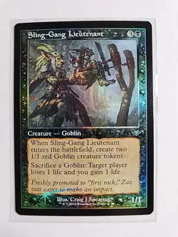 Sling-Gang Lieutenant (Retro/Foil) - Modern Horizons - LP - MTG Magic - Uncommon - Image 1