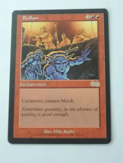 MtG - Bedlam - Urza's Saga - (USG) - NM - Image 1