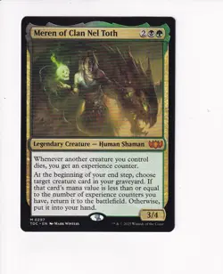 MAGIC THE GATHERING MTG COMMANDER: TARKIR: DRAGONSTORM MEREN OF CLAN NEL TOTH - Image 1
