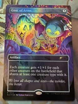 Coat of Arms - MTG - Double Rainbow Secret Lair Drop Foil - Everyones Invited NM - Image 1
